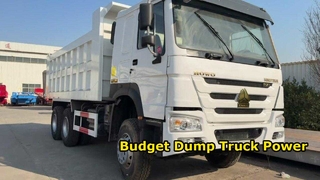 Used HOWO 371 Dump Truck Budget Powerhouse